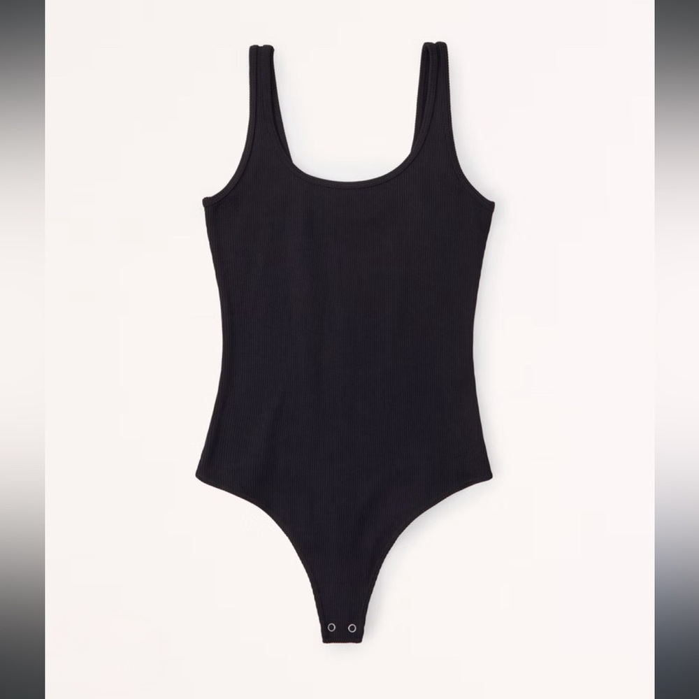 Abercrombie Seamless Ribbed Scooped Neck Bodysuit
